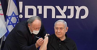 İlk aşı Netanyahu'ya yapıldı