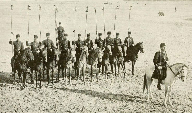 Bağdad'da Türk süvarileri