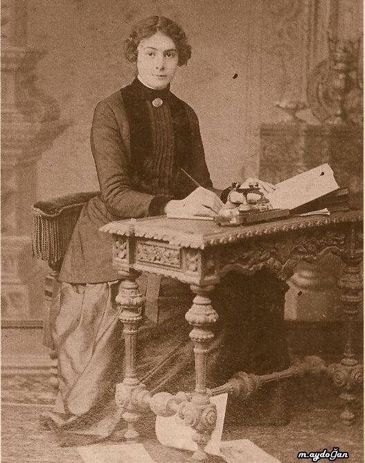 lk Türk kadın gazeteci Selma Rıza Feraceli (1872 - 1931)